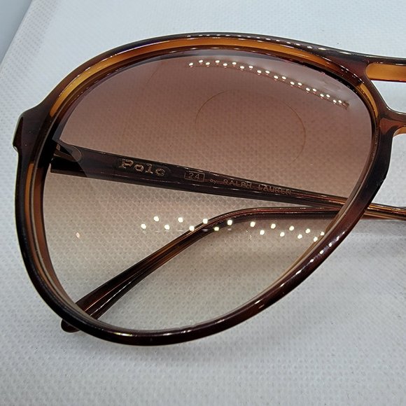*SOLD* POLO by RALPH LAUREN 24 Tortoise VTG Sunglasses - Picture 12 of 12